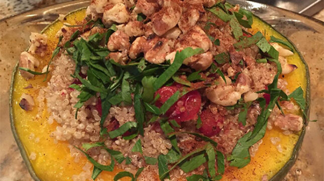 Quinoa Stuffed Squash